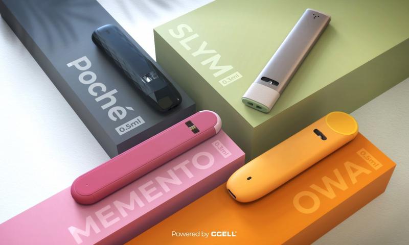 CCELL Launches New Line of Disposable Vaporizers