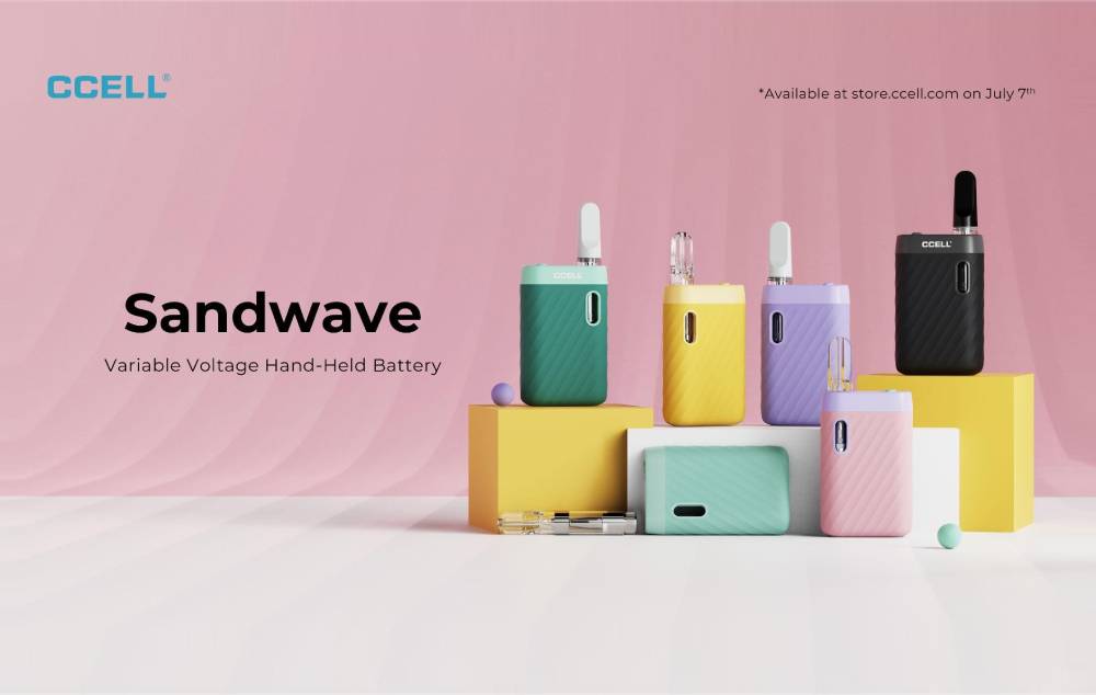 CCELL® Announces Launch of E-Commerce Platform, 7/10 Sale, and Unveils New Cutting-Edge Vape Battery: Sandwave